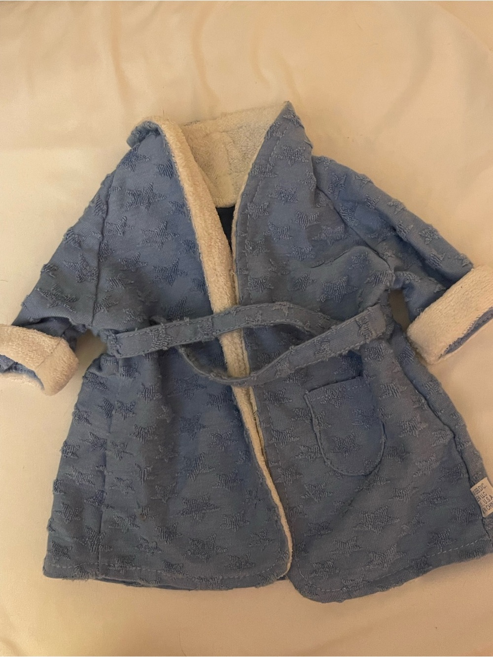 2000 Madeline Doll Bathrobe